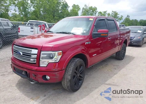 2013 Ford F-150 Limited z USA, uszkodzony, nr VIN 1FTFW1ET8DFD98403